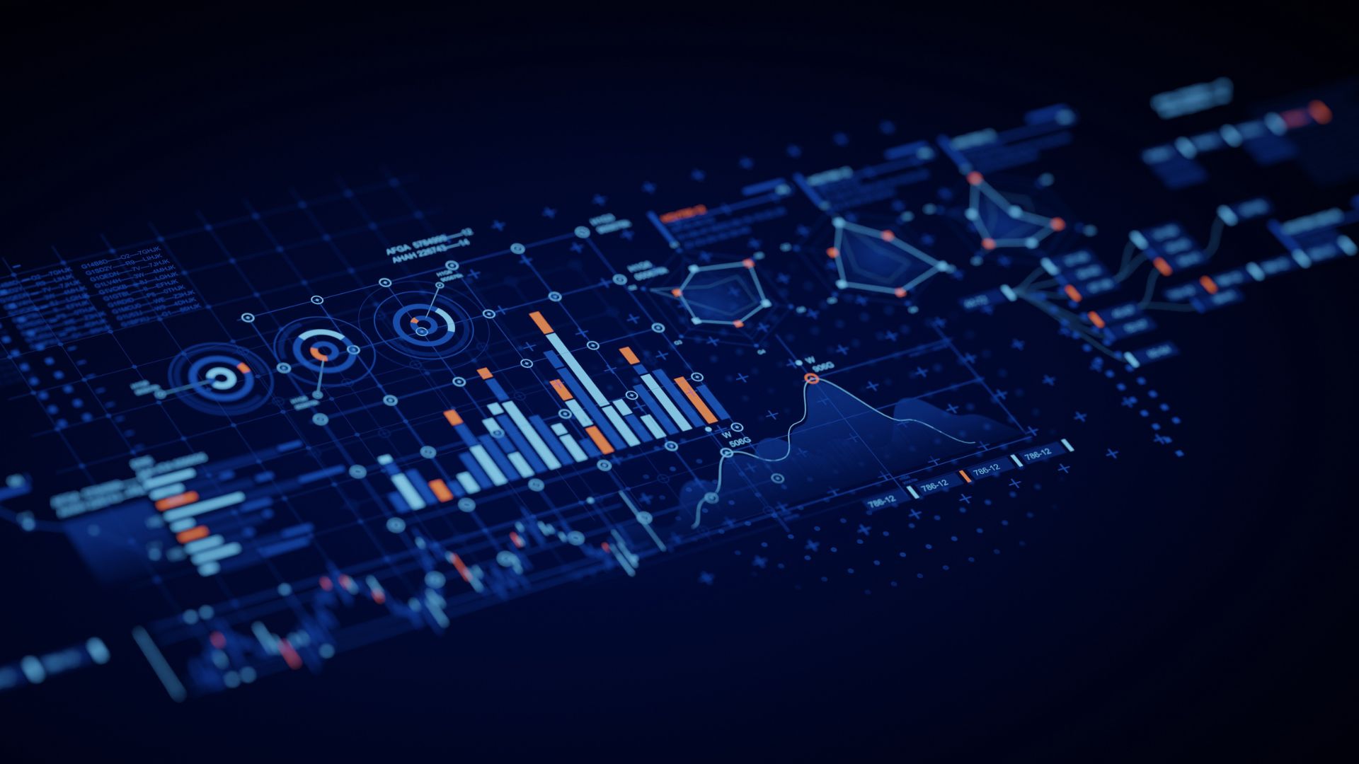 Big-Data-Dashboard mit Netzwerk-Visualisierung